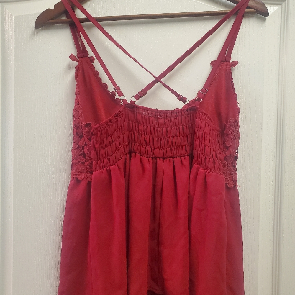 Feager Lace Tank Top - Large